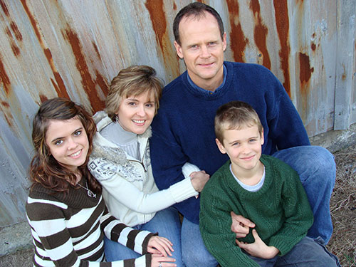 Marshall Warren and His Family